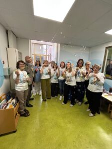 Inaugurazione della nuova sala d’attesa del reparto di Pediatria dell’Ospedale Castelli di Verbania donata da ABIO Verbania